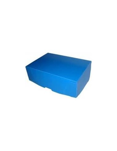Caja Archivo Plastica Azul Oficio 12 T/V + 50 U