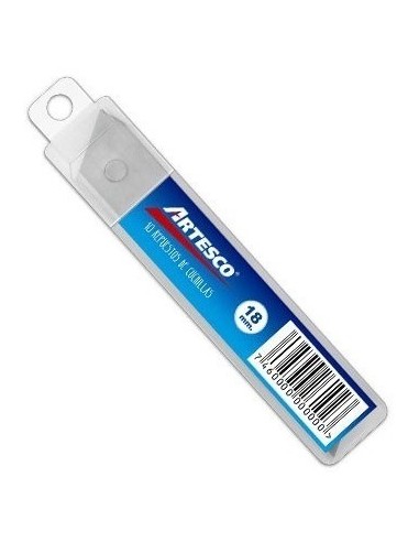 Repuesto Cuchilla 18mm x 10 U