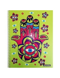 Cuaderno Asamblea Mano de Fatima 16x21 T/D C/Esp 96Hjs Cuad