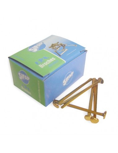 Broche Dorado Nº 8 x 100 Unidades