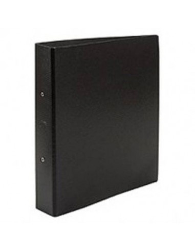 Carpeta Of. Fibra Negra 2 Anillos