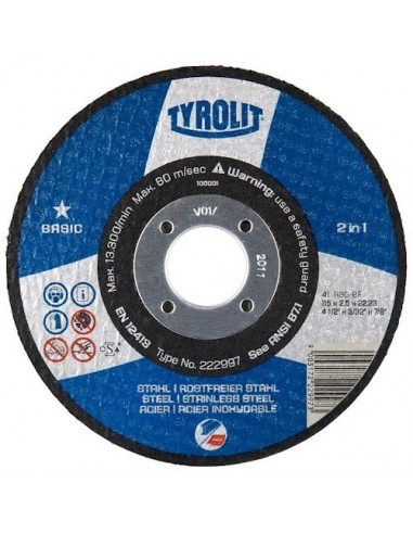 Disco TY Plano 114x1.6x22.2