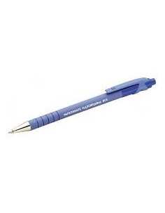 Bolígrafo Paper Mate Flexgrip Retractil Azul