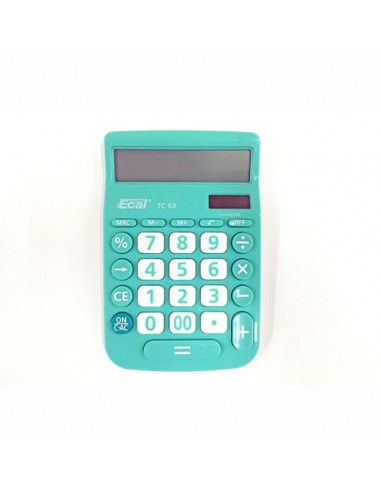 Calculadora Ecal TC63 | 12 Dig