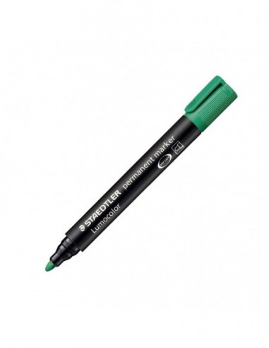 Marcador Staedtler 352 Pta. Redonda Verde