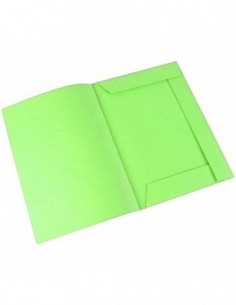 Carpetas F/55 Velox Verde x 25