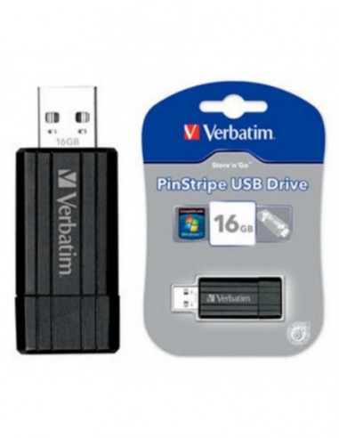 Pendrive Verbatim Pinstripe 16GB