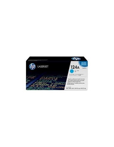 Toner HP 124A Color LaserJet | Q6001A | Cyan