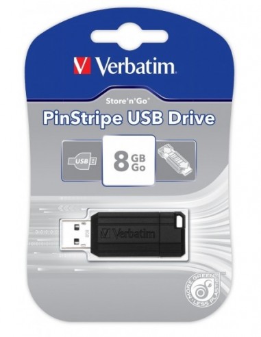 Pendrive Verbatim Pinstripe 8GB