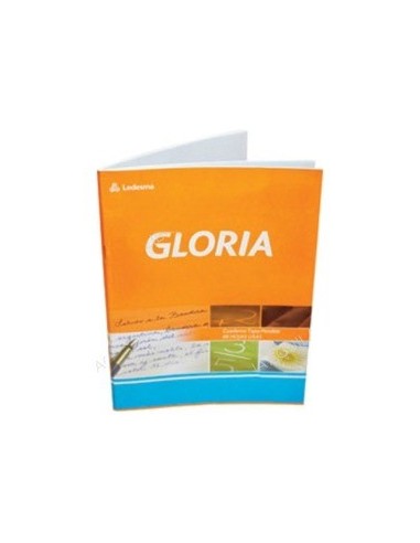 Cuaderno Gloria A5 T/B C/Esp 46Hjs Cuadric