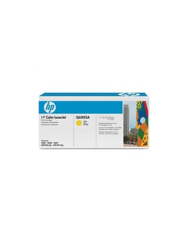 Toner HP 124A Color LaserJet | Q6002A | Amarillo