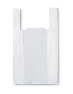 Bolsa Camiseta Baja Blanca 50x60 | 100 Unidades