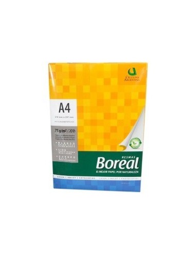 Resma A4 Boreal Rosa 75grs x 500hjs
