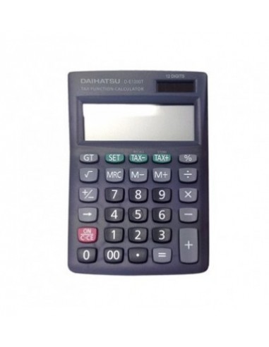Calculadora Daihatsu D-E1200T | 12 Dígitos
