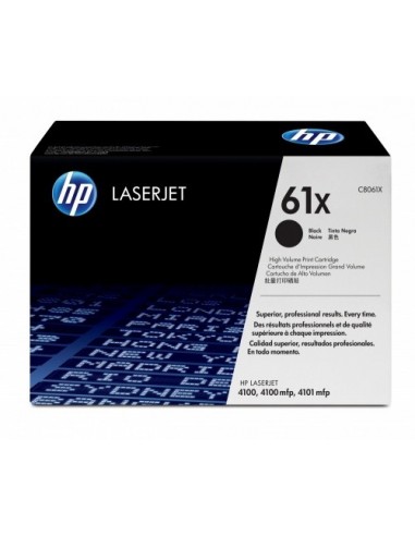 Toner HP LaserJet 61X | Negro