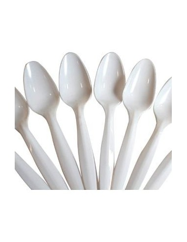 Cuchara Plastica Blanca  Sundae  x 1000 unidades