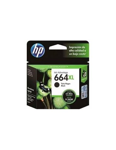 Cartucho HP 664 XL | Negro