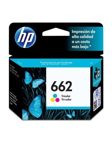 Cartucho HP 662 |  Tricolor