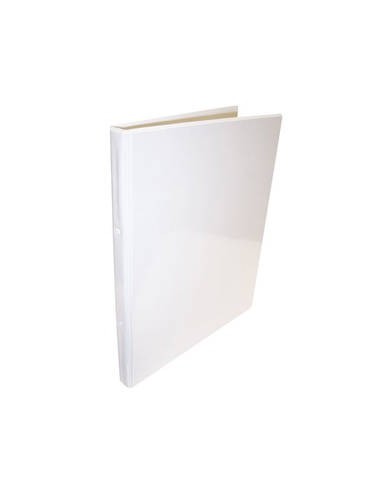 Carpeta A4 3 Anillos C/Trans. Lomo 6.5cm | Blanca