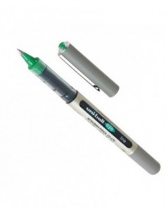 Bolígrafo Uni-Ball UB-157 0.7mm Verde