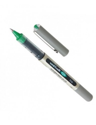 Bolígrafo Uni-Ball UB-157 0.7mm Verde