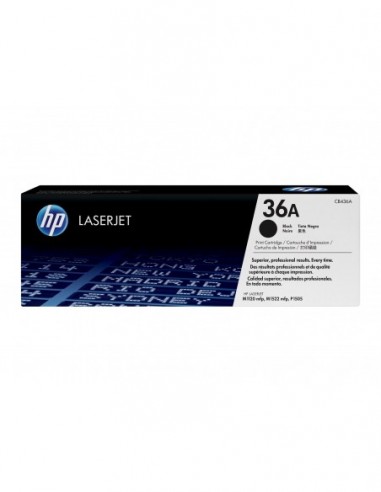 Toner HP 36A LaserJet | CB436A | Negro