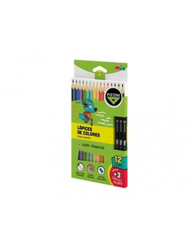 Lapices de Colores Pizzini x 12