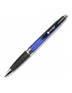 Boligrafo Micro Ziro Retractil Azul