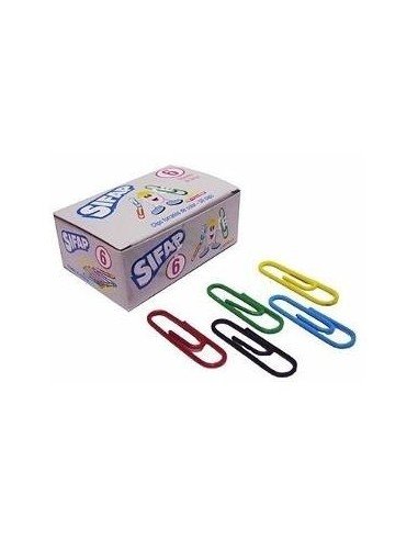 Clips Sifap Forrado Nº6 x 50