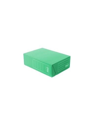 Caja Archivo Plastica Verde Leg 12 T/V