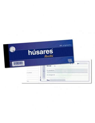 Talonario Husares  Recibí  Chico