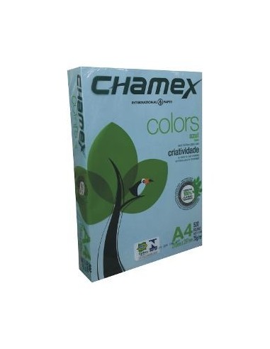 Resma A4 Chamex Celeste 75grs x 500 hjs